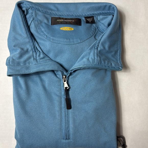 Greg Norman 1/4 Zip Callaway Pullover XL Teal Golf Outdoor Performance Mens - Picture 1 of 10